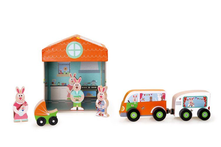 Domek Króliczków 2w1 Domek Króliczków 2w1