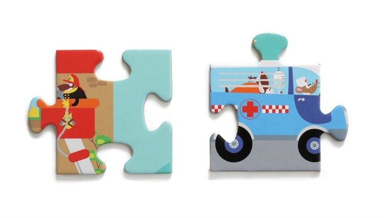 Puzzle podłogowe Miasto Puzzle podłogowe Miasto