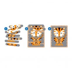 patyczki Geometryczne zwierzęta