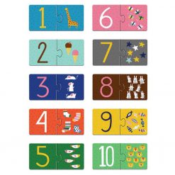 Zestaw puzzli do nauki liczenia