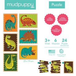 Puzzle patyczki Potężne dinozaury