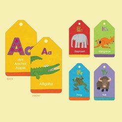 Karty do nauki alfabetu Zwierzęta