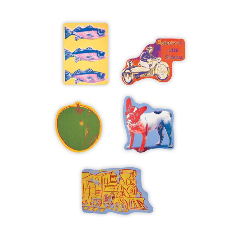 Drewniane magnesy Andy Warhol Drewniane magnesy Andy Warhol