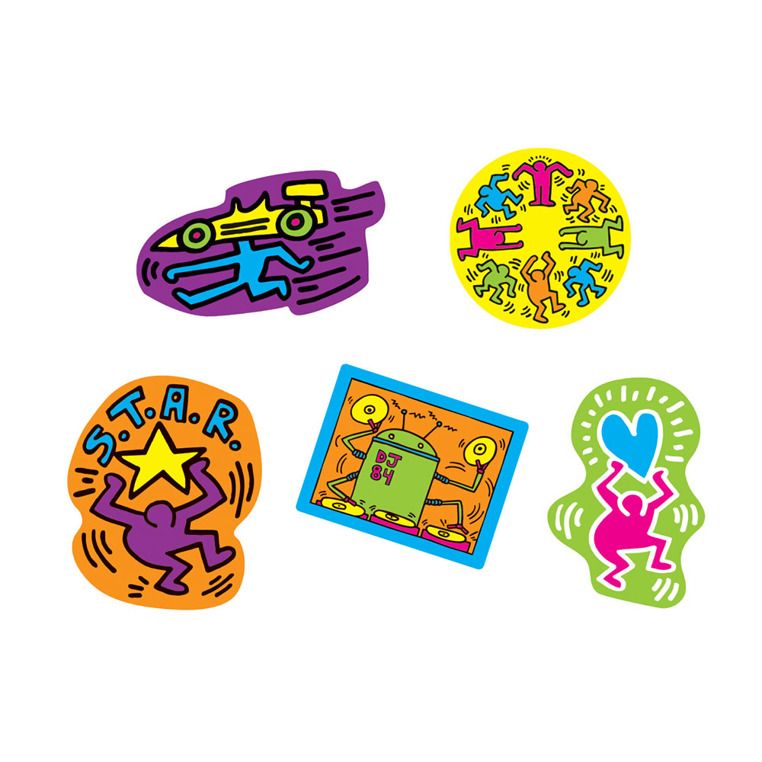 Drewniane magnesy Keith Haring Drewniane magnesy Keith Haring