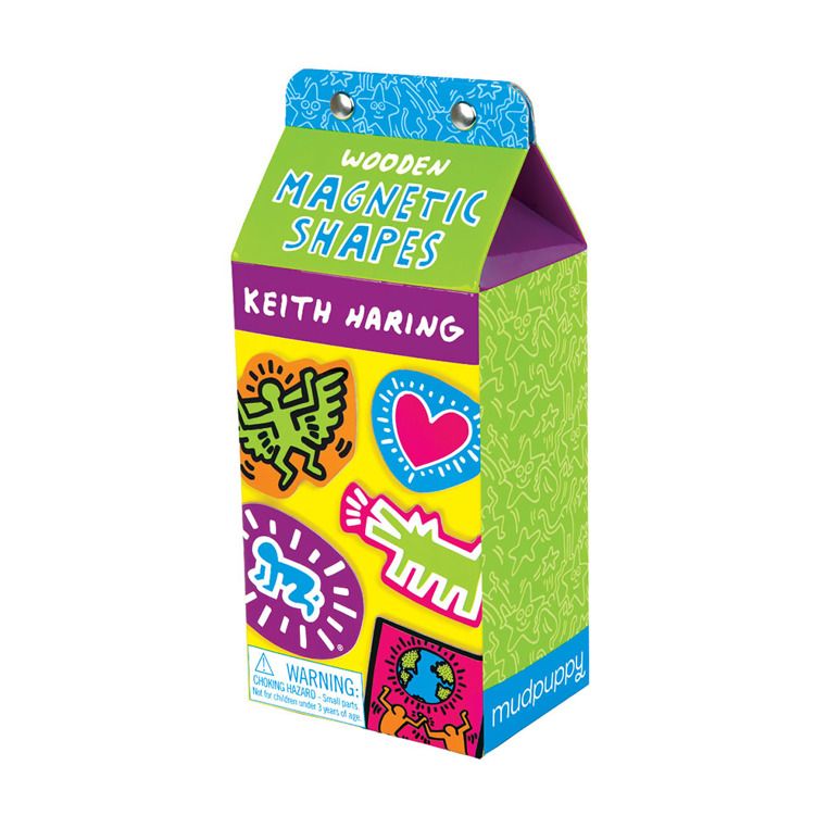 Drewniane magnesy Keith Haring Drewniane magnesy Keith Haring
