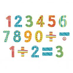 Drewniane magnesy Liczby