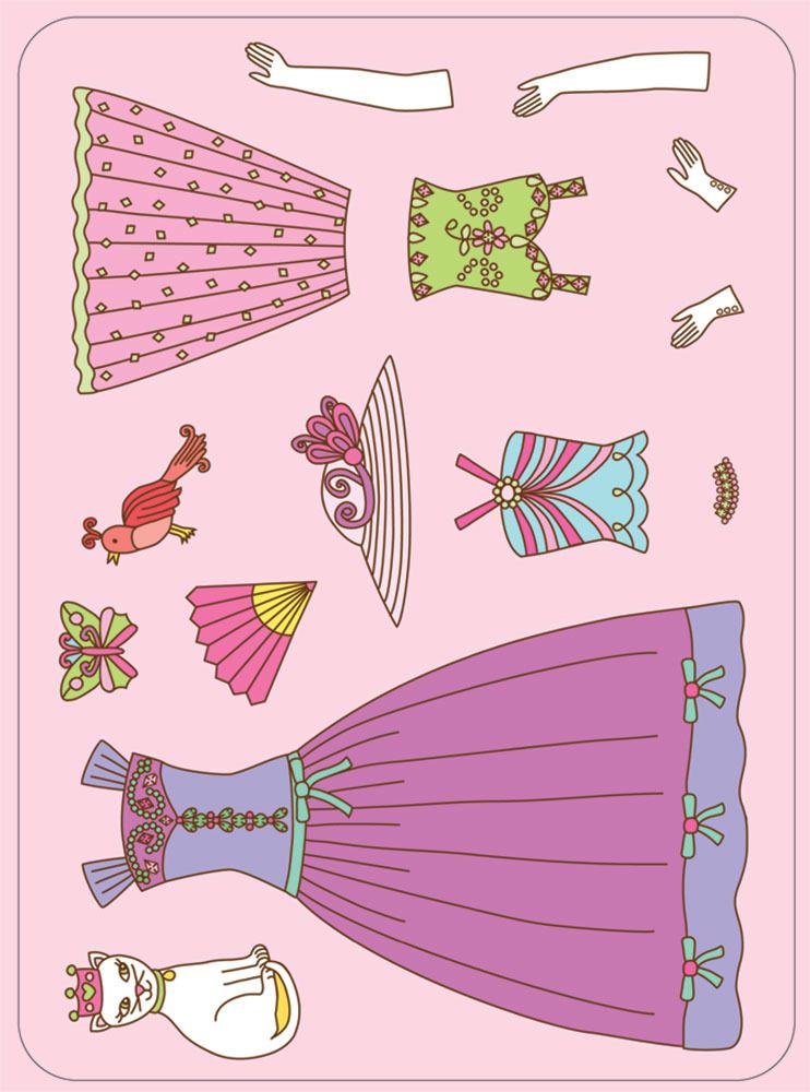 Zestaw magnesów Królewski bal Zestaw magnesów Królewski bal