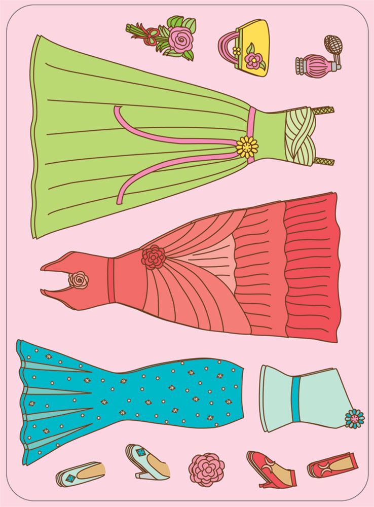 Zestaw magnesów Królewski bal Zestaw magnesów Królewski bal