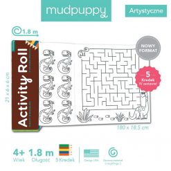 Łamigłówki-kolorowanki w rolce