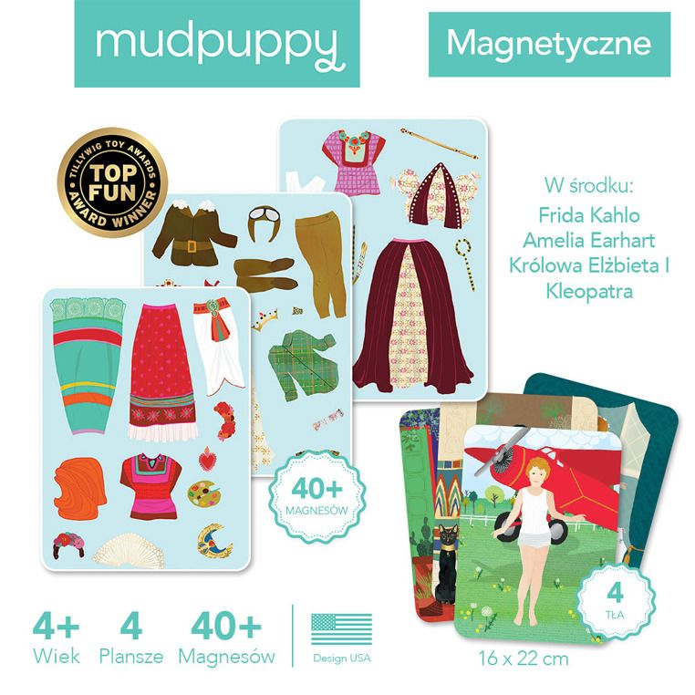 Zestaw magnesów Niezwykłe kobiety Zestaw magnesów Niezwykłe kobiety