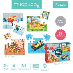 Zestaw puzzli 4w1 Pory roku