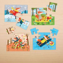 Zestaw puzzli 4w1 Pory roku