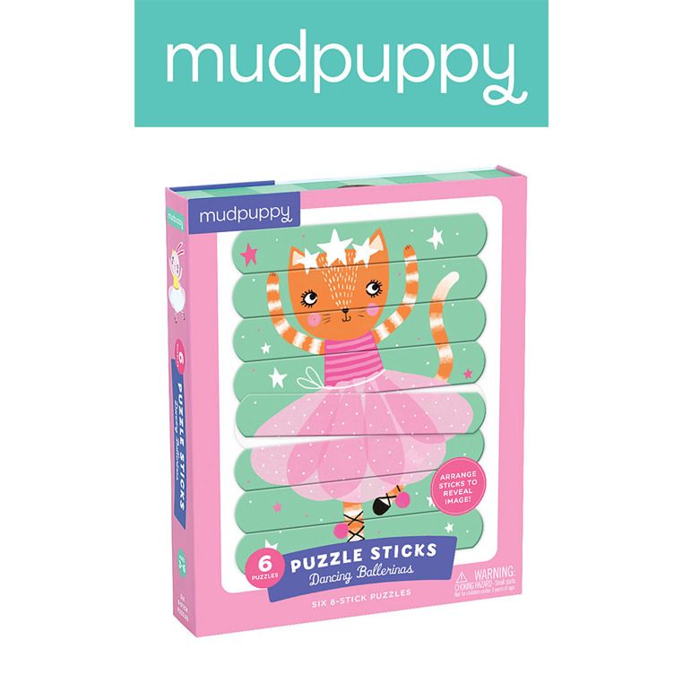 Puzzle patyczki Tańczące baletnice Puzzle patyczki Tańczące baletnice