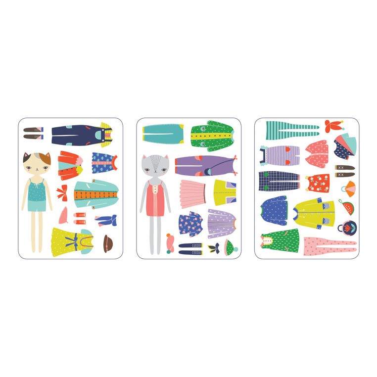 Zestaw magnesów Kocie modelki.indd Zestaw magnesów Kocie modelki