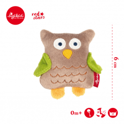 Miękka minigrzechotka Sowa