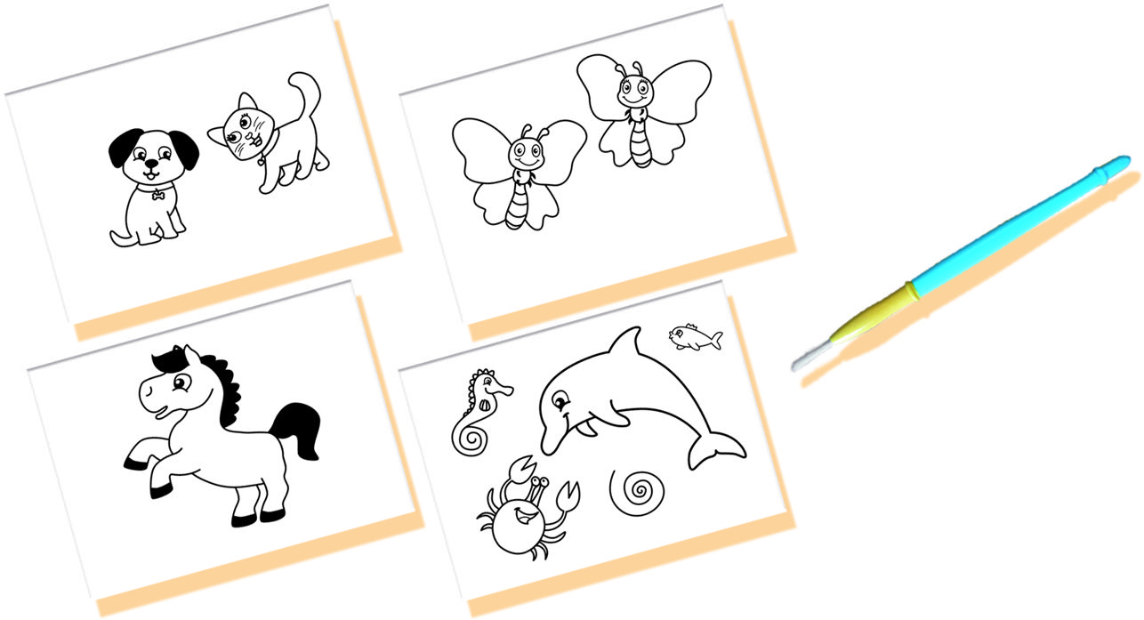 Malowanie z wodą Malowanie z wodą