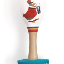 Drewniany marakas Fanfare - zabawka kreatywna | ZabawkiRozwojowe.pl