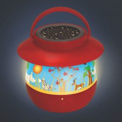 Lampka nocna Safari z projektorem