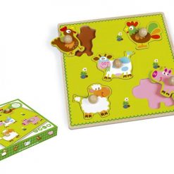 Puzzle z uchwytem Farma