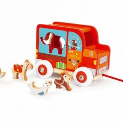 Samochód-sorter do ciągnięcia Cyrk