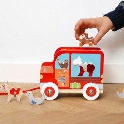 Samochód-sorter do ciągnięcia Cyrk