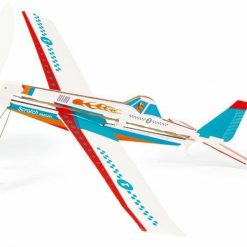 Niebieski samolot akrobacyjny