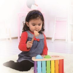 Przybijanka tęczowa z cymbałkami