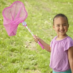 Różowa siatka na motyle