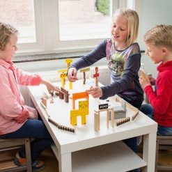 Klocki Drewniane ZOO