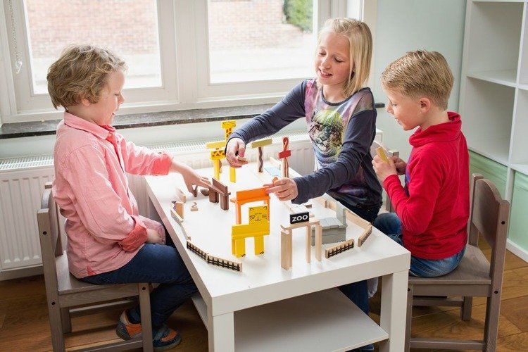 Klocki Drewniane ZOO Klocki Drewniane ZOO