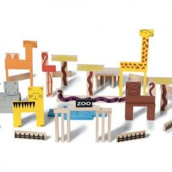 Klocki Drewniane ZOO