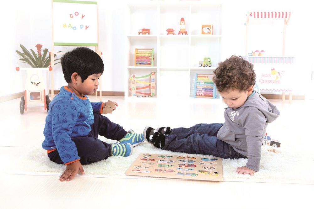 Drewniana układanka Transport Drewniana układanka Transport