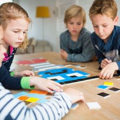 Pixel Art Drewniana mozaika