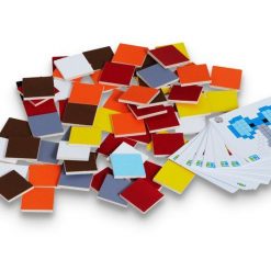 Pixel Art Drewniana mozaika