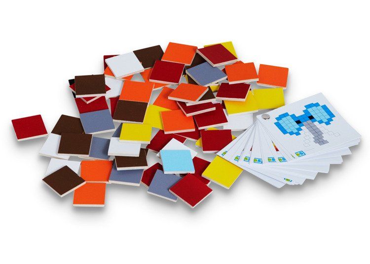 Pixel Art Drewniana mozaika Pixel Art Drewniana mozaika