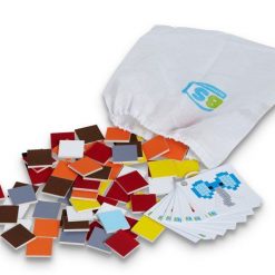 Pixel Art Drewniana mozaika