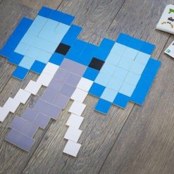 Pixel Art Drewniana mozaika