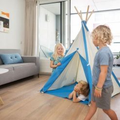 Tipi niebiesko-białe