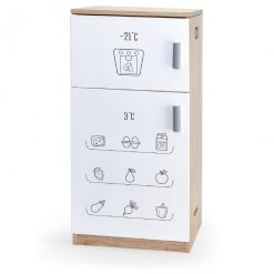 Drewniana lodówkozamrażarka