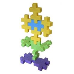 Klocki Midi Pastel – Mały Domek