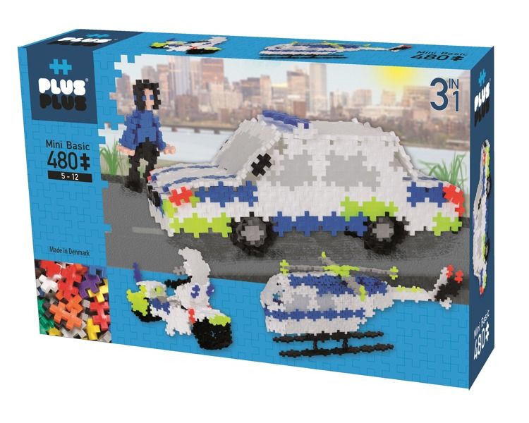 Zestaw Pojazdy policyjne 3w1 Zestaw Pojazdy policyjne 3w1