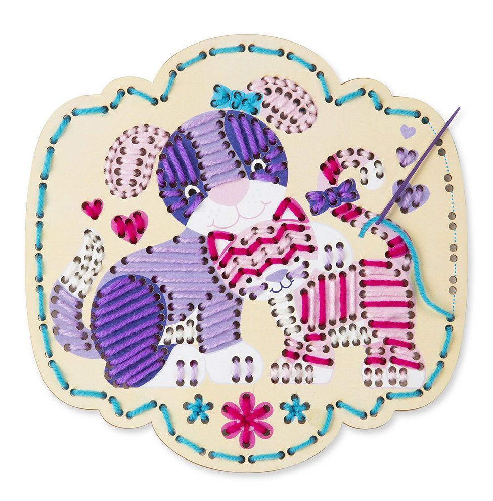 Wyszywanka Pies i kot Wyszywanka Pies i kot