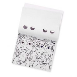 Kolorowanka z oczami Ludziki