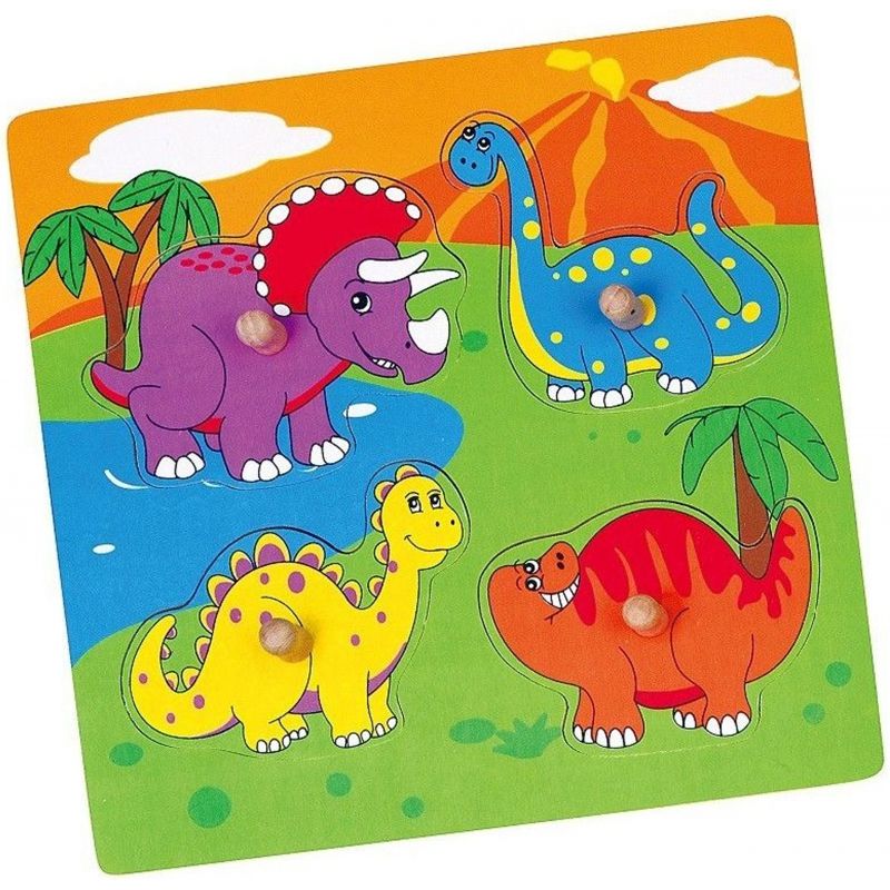 Puzzle z uchwytem Dinozaury Puzzle z uchwytem Dinozaury
