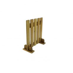 Drewniany płotek krótki