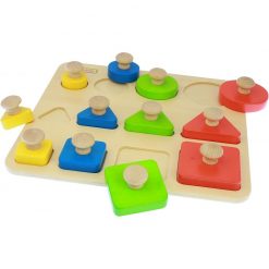 Drewniany sorter Kształty