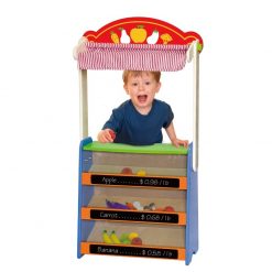 Teatrzyk i sklepik 2w1 z akcesoriami