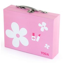 Zestaw do robienia makijażu w walizeczce