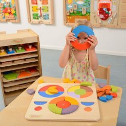 Puzzle Kolorowa układanka