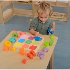 Kolorowe klocki dzielone